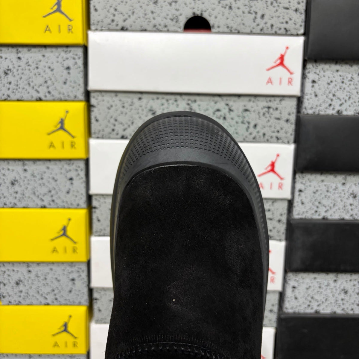 UGG Neumeel Deco Boot – Unisex Suede Ankle Boot in Black with Lug Sole