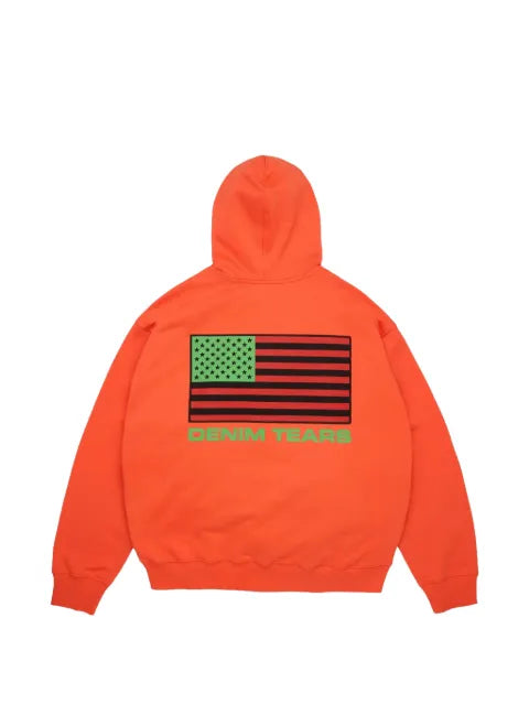 Denim Tears Pan African zip-up hoodie