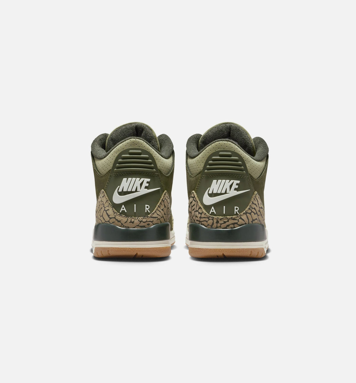 Air Jordan 3 Retro Medium Olive Grade School Lifestyle Shoes - Medium Olive/Sequoia/Neutral Olive/Sail