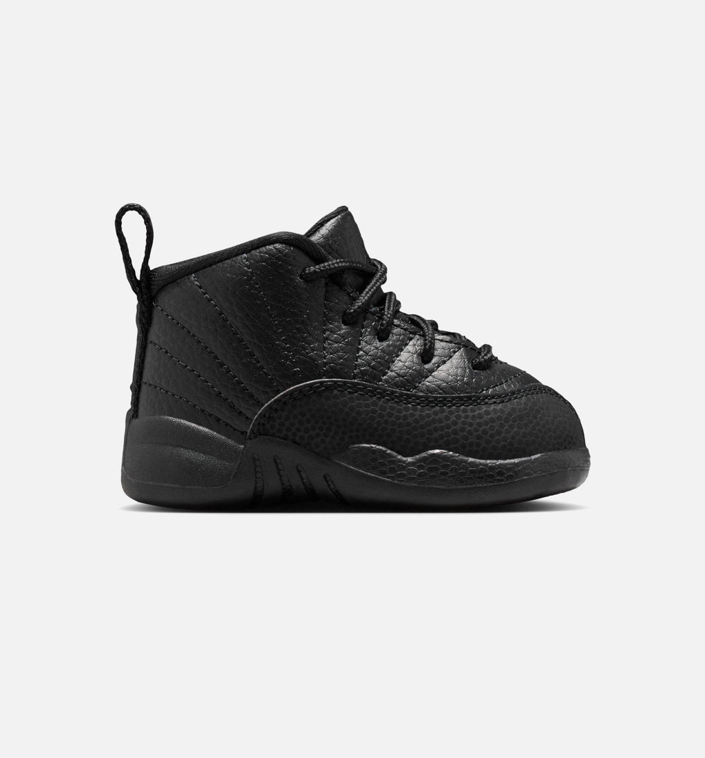 Air Jordan 12 Retro Bloodline Infant Sneakers - Black/Varsity Red